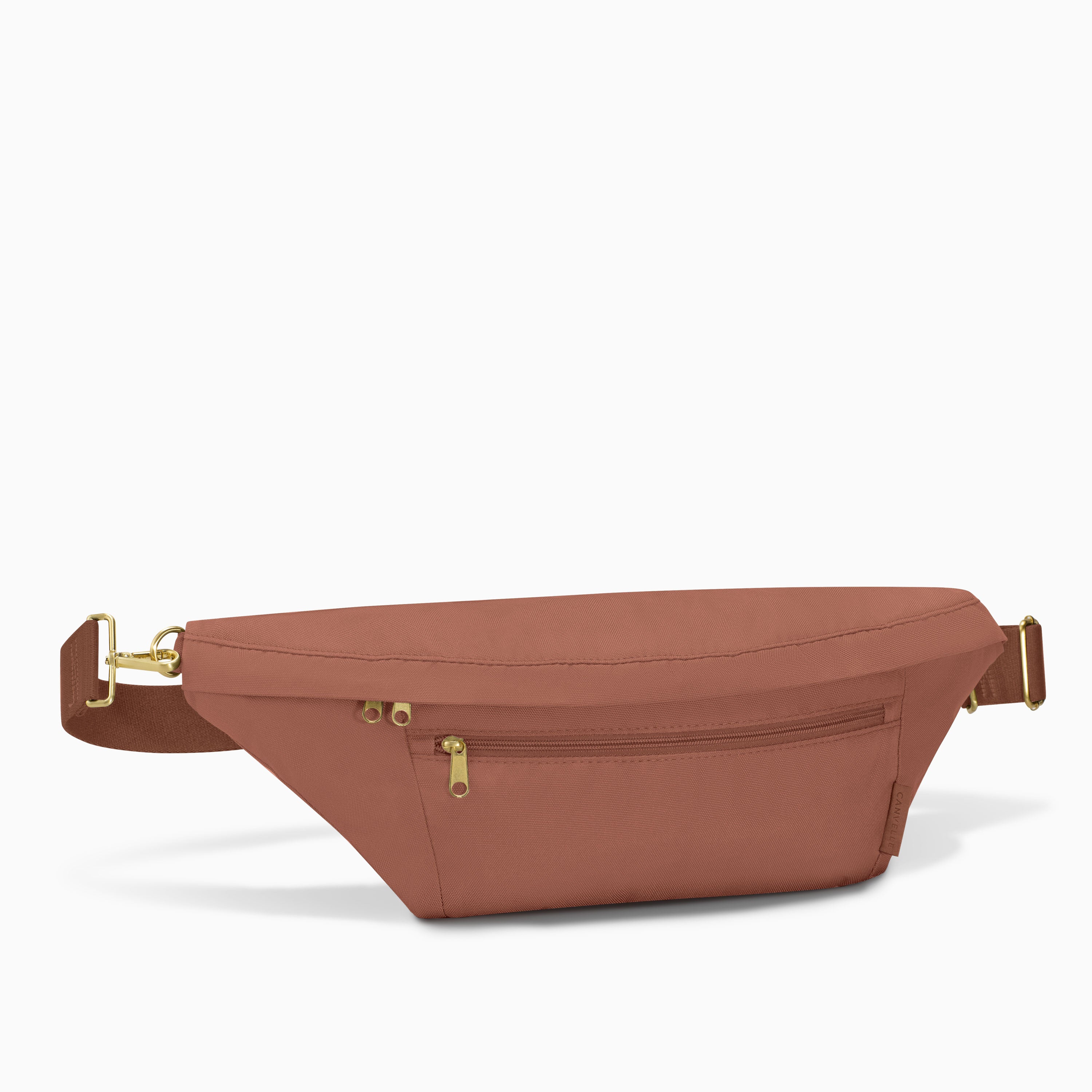 Mocha Tuscan Leather Fanny Bag