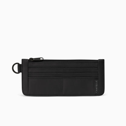 Slim Wallet - Black + Black Hardware