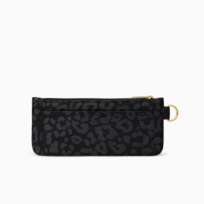 Slim Wallet - Black Leopard