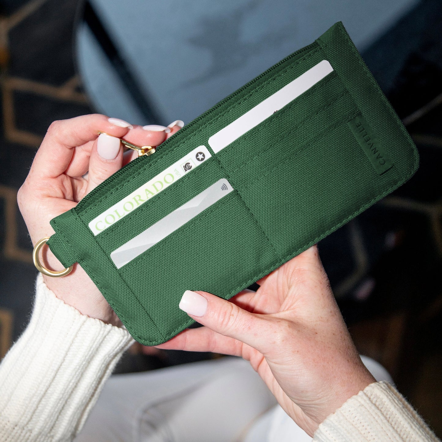 Slim Wallet - Hunter Green