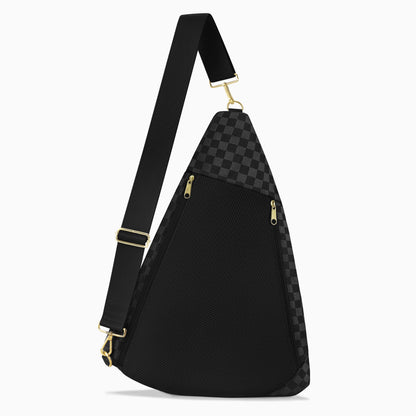 Sling Bag - Black Checkered