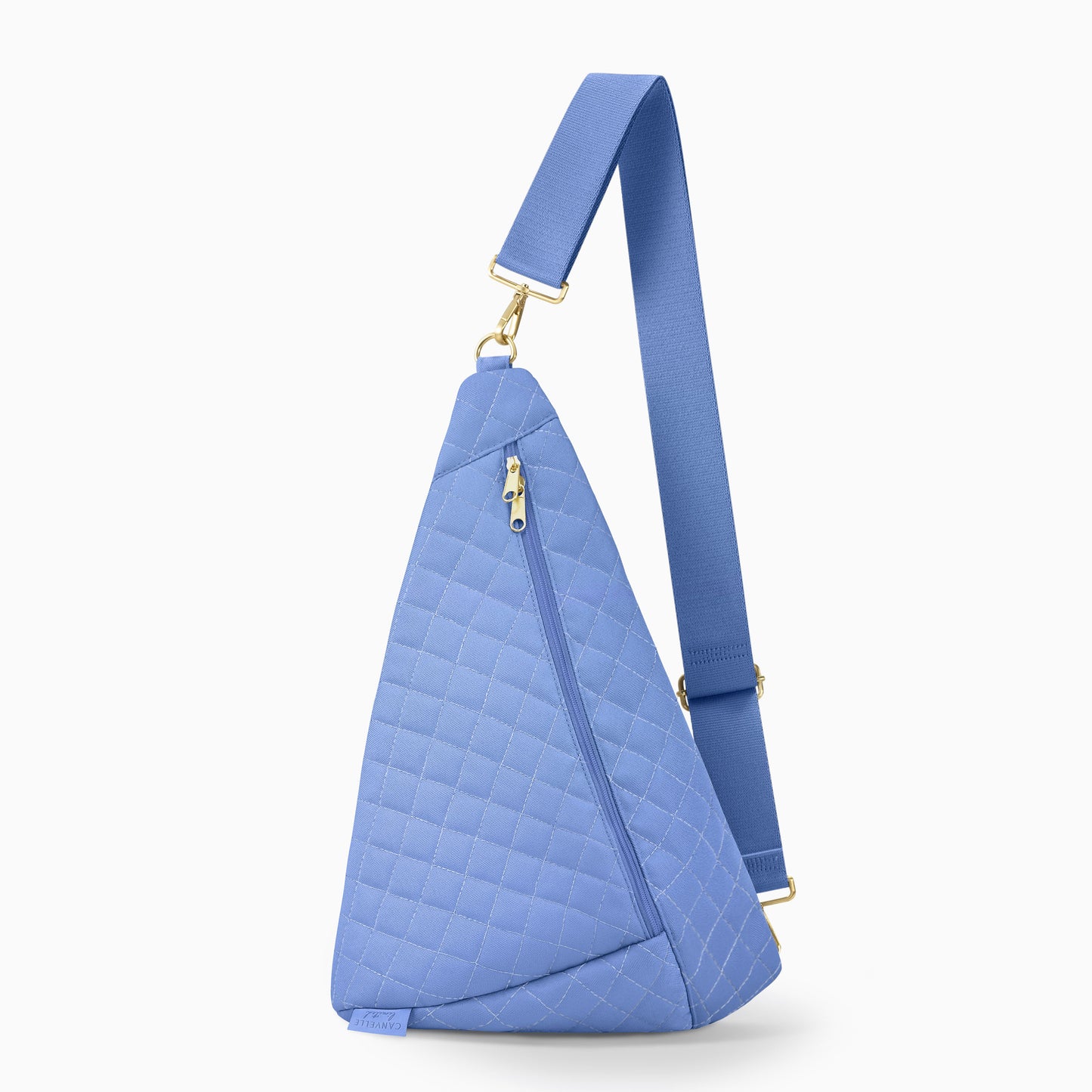 Sling Bag - Quilted Cornflower Blue