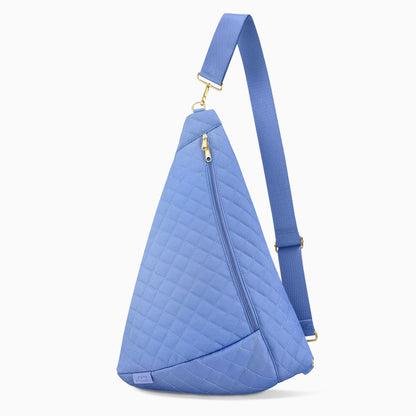 Sling Bag - Quilted Cornflower Blue