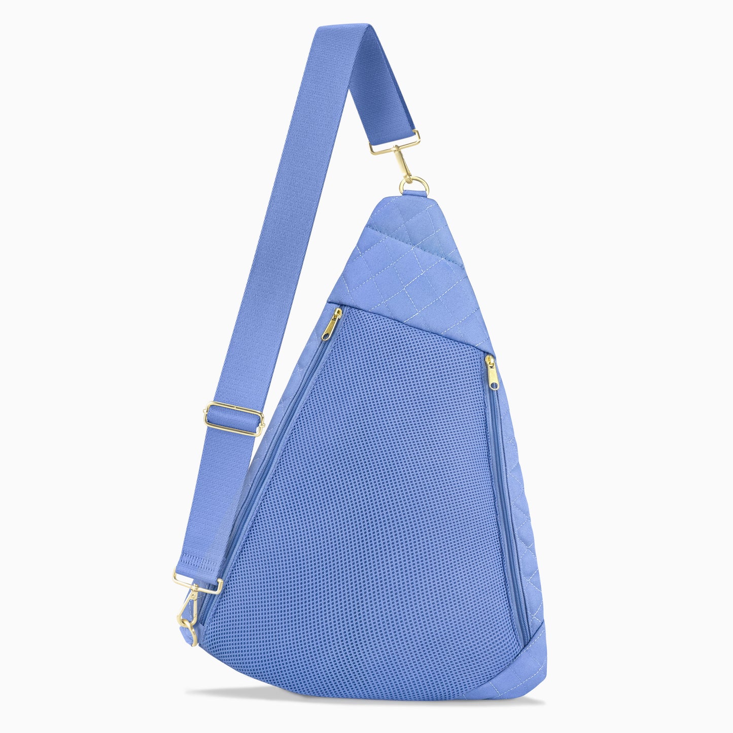 Sling Bag - Quilted Cornflower Blue