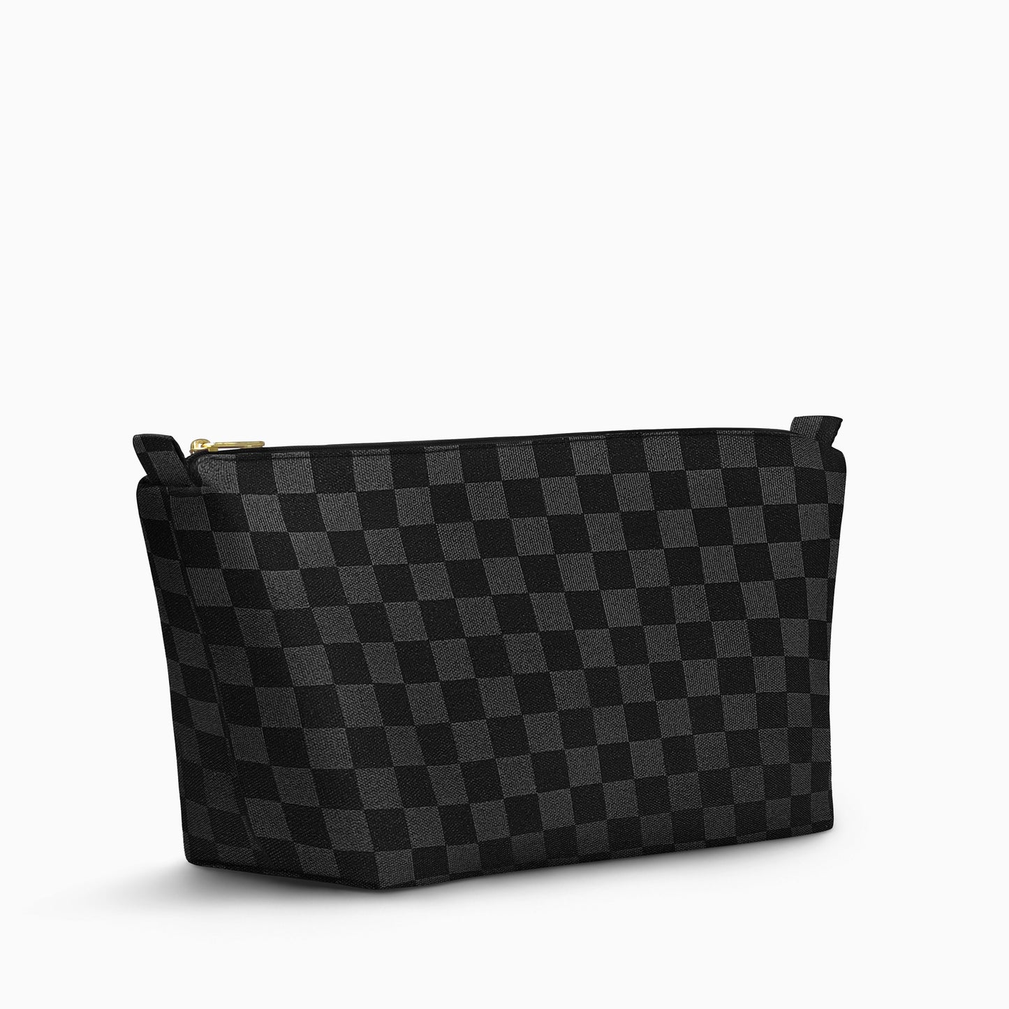 Toiletry Pouch - Black Checkered