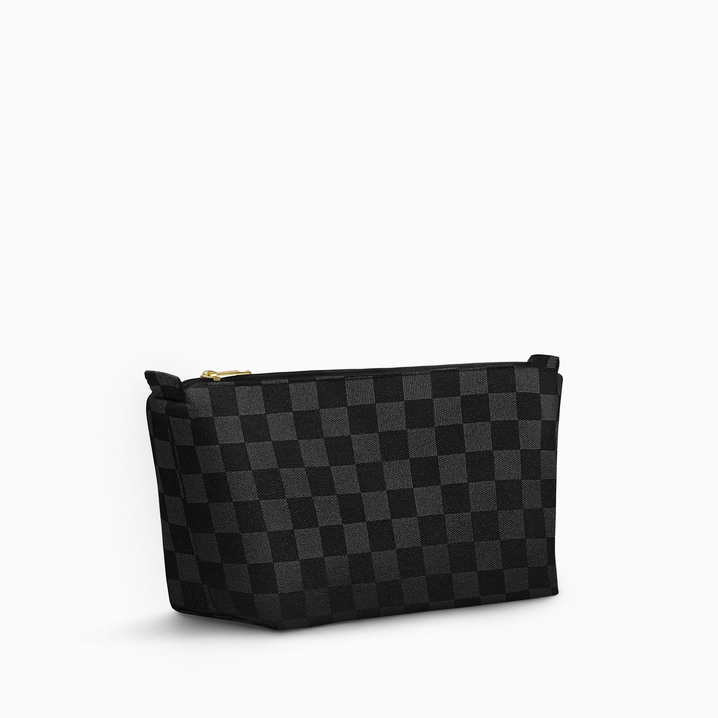 Toiletry Pouch - Black Checkered