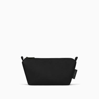 Toiletry Pouch - Black + Black Hardware