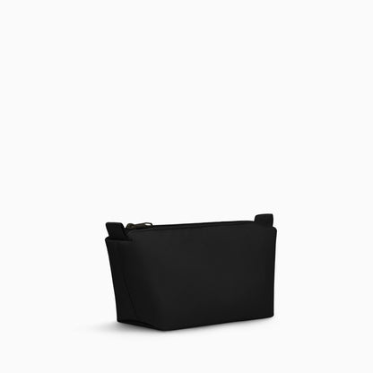 Toiletry Pouch - Black + Black Hardware