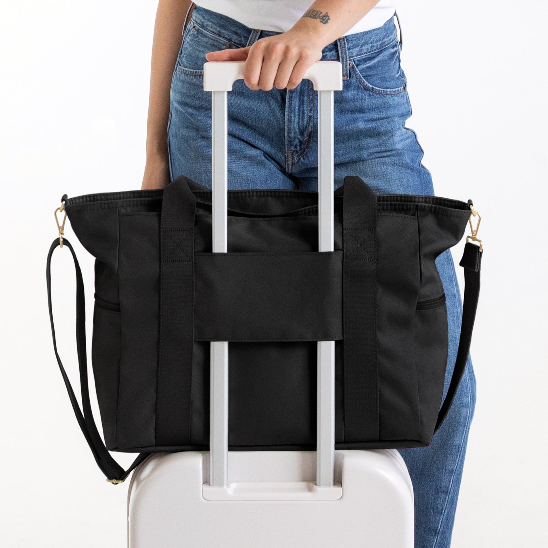 iconic compact weekender travel bag totes Weekender Tote Bag