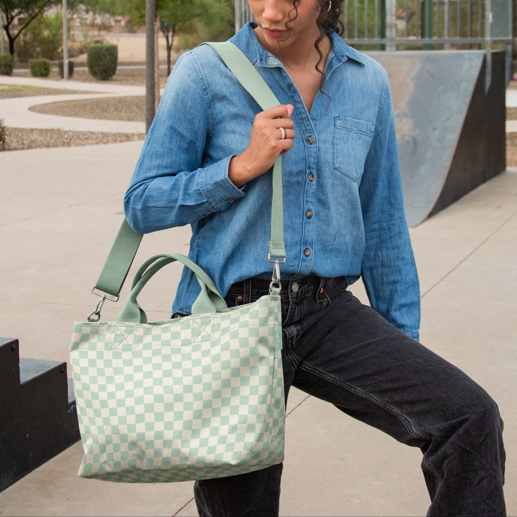 Sale Zip Crossbody Tote