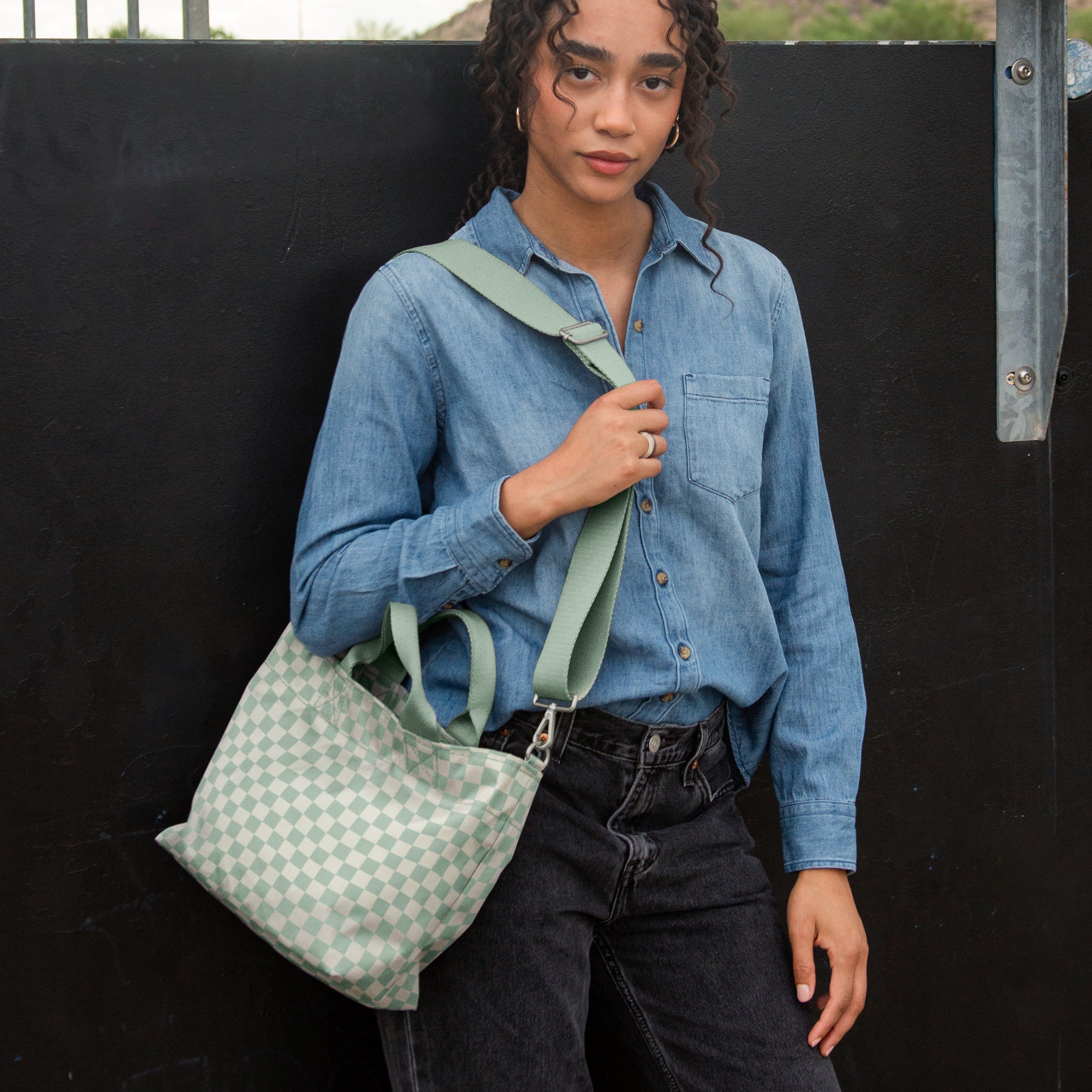 Sale Zip Crossbody Tote