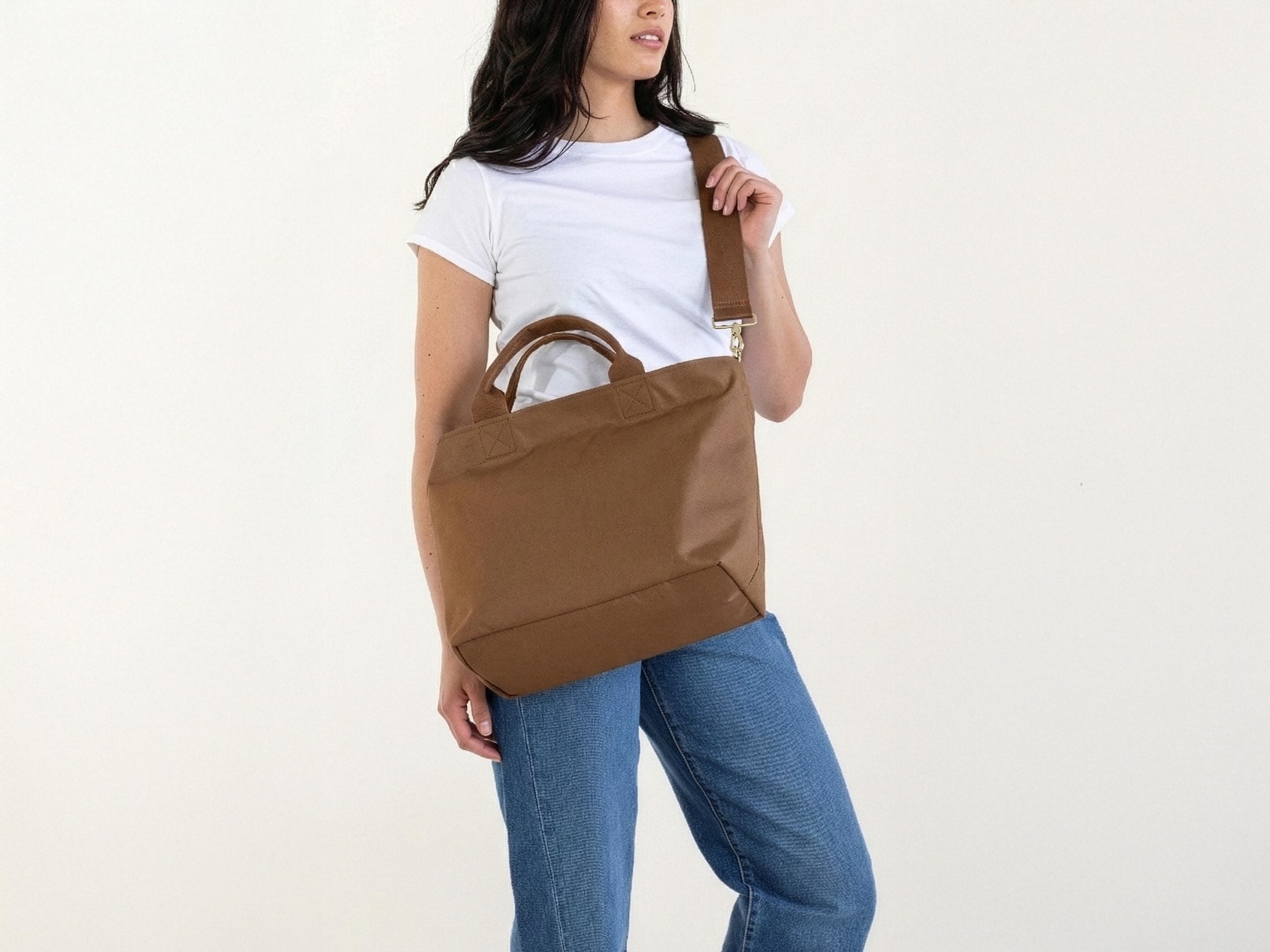 Zip Crossbody Tote - Machine Washable & Compact – Canvelle