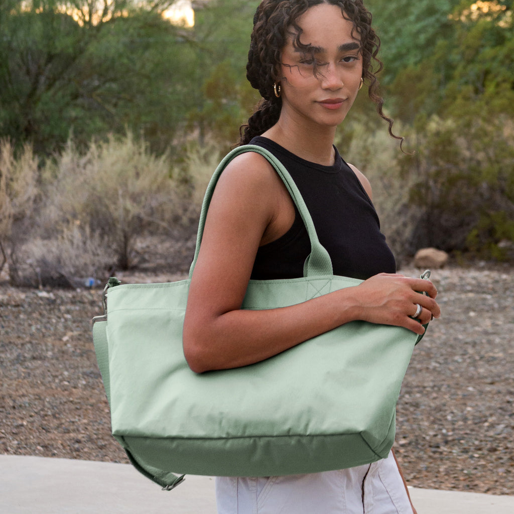 Sale Zip Crossbody Tote - Large