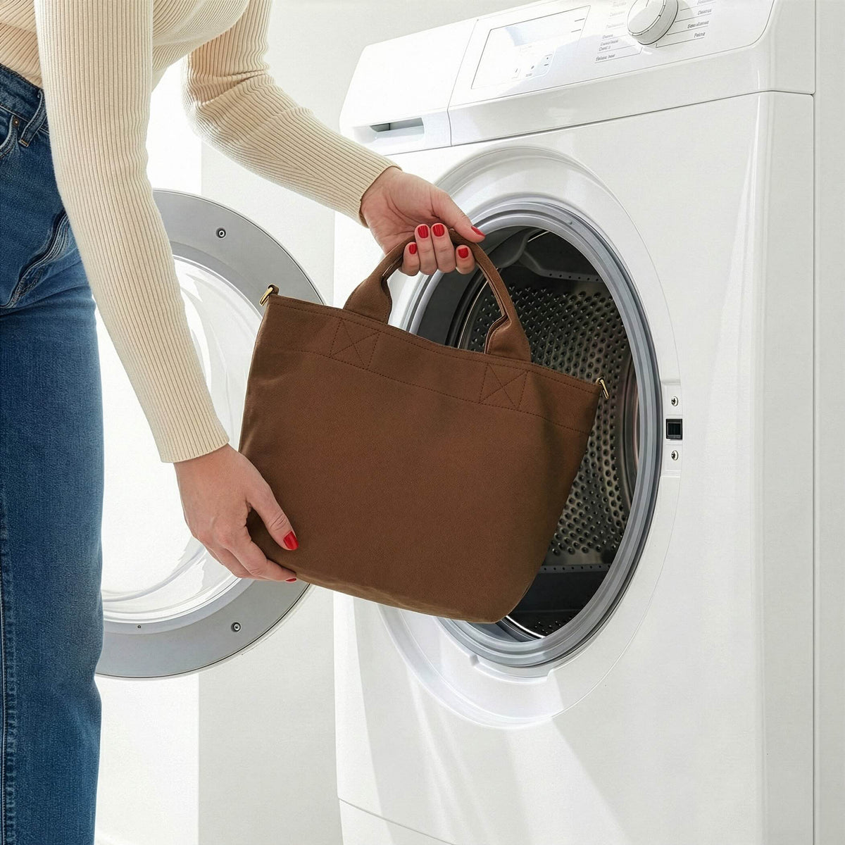 Zip Crossbody Tote - Machine Washable & Compact – Canvelle