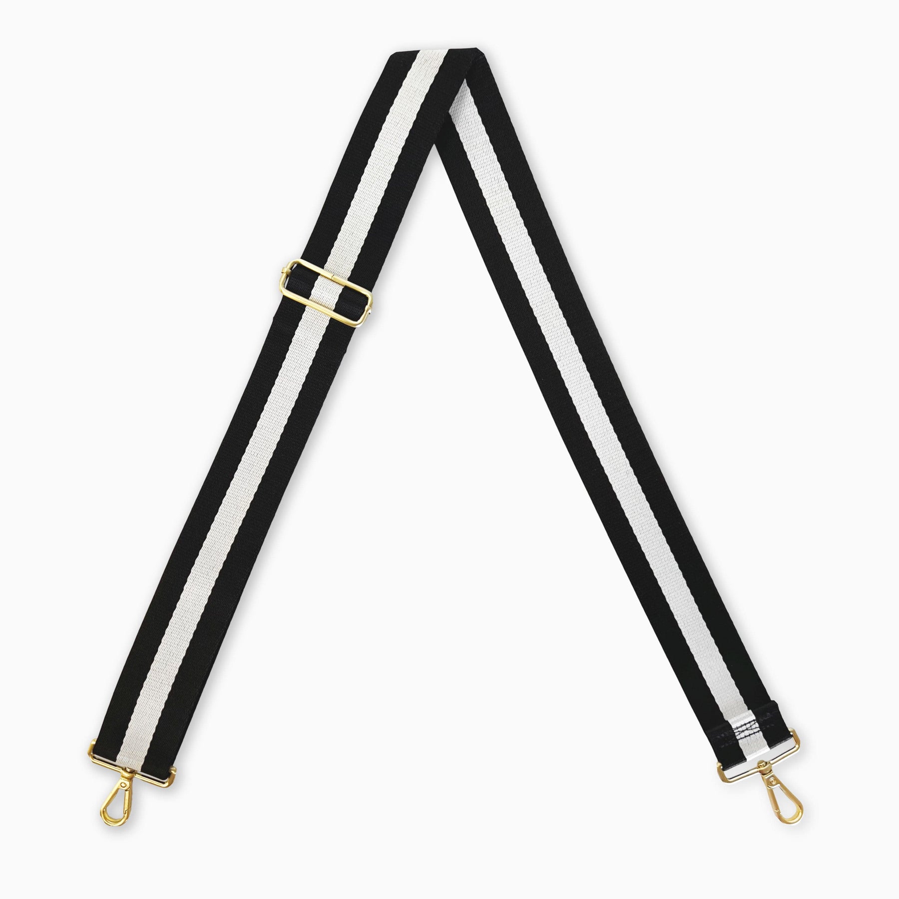 Cross body strap - Black/Gold