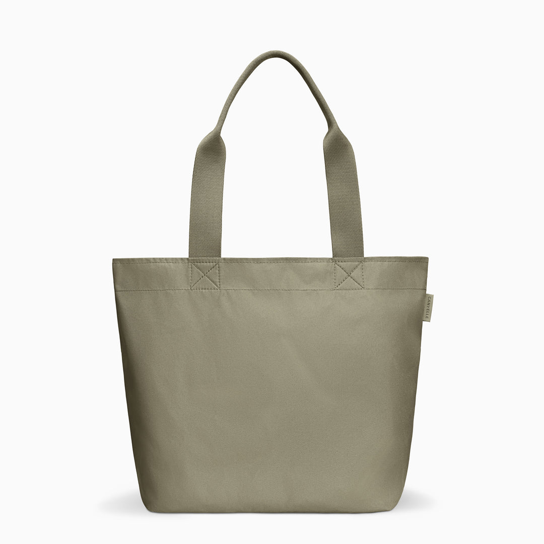 Tote Bag for Women - Olive Green - Shoulder Bag - Canvas Carryall - Machine Washable